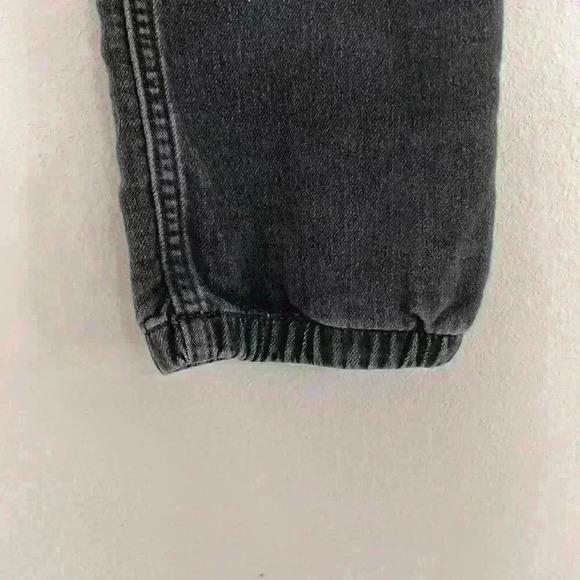 GAP- Black Denim Joggers Sz XL Youth / XS Women's - Picture 5 of 7